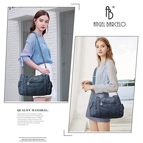 Image of Angel Barcelo Purses for Women Soft PU Leather Shoulder Bag Crossbody Purse and Handbags