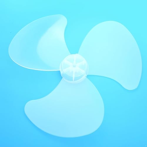 Miniatura 4 de Alvivi Ventilador universal de plástico de 3 hojas con cubierta de tuerca, parte de repuesto de ventilador de pedestal de pie duradero para el