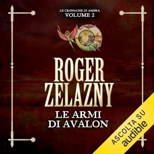 Diseño de la portada del título Le armi di Avalon