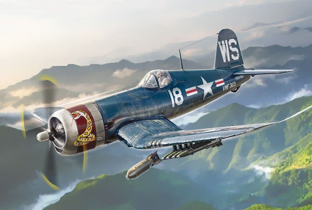 Italeri 1:72 - F-4U/4B Korean War, Blue - Image 2