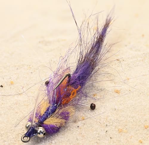 3 Flies - Redfish Crack Fishing Fly Tied on Mustad Fly Hook ...