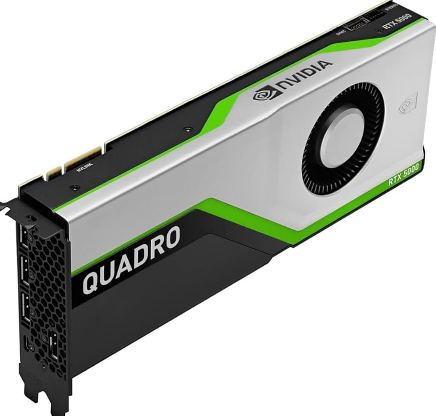 グラフィックボード・グラボ・ビデオカード Nvidia Quadro RTX 5000 16GB Nvidia Quadro RTX-5000 16GB GDDR6 ECC Active Cooled Server