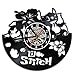 Horloge murale en forme de disque vinyle Lilo & Stitch 30,5 cm avec LED