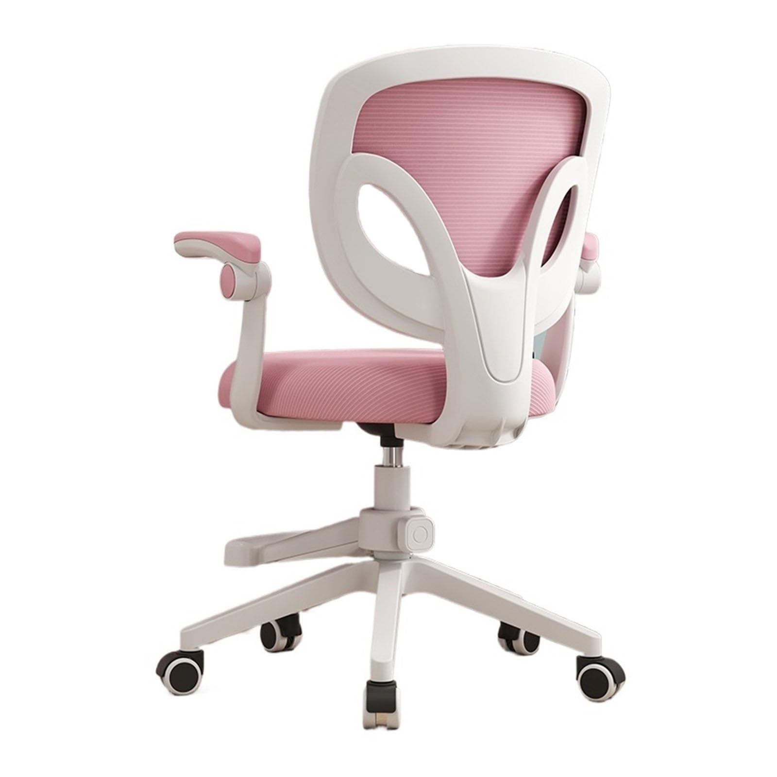 biurka i krzesła Ergonomiczne krzesło biurowe dla dzieci, krzesło do nauki dla dzieci, krzesło biurowe dla dzieci, funkcja wsparcia talii do domu/szkoły/biura krzesła do nauki (różowe)