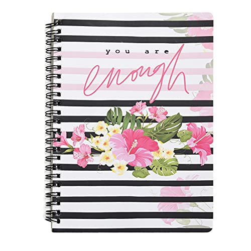 Image of Papboo A5, Easy to Carry, You are Enough Handy, Spiral Wiro Notebook : 100 GSM Natural Shade Paper, Dot Grid, 120 Pages, Journal, Diary, Gift