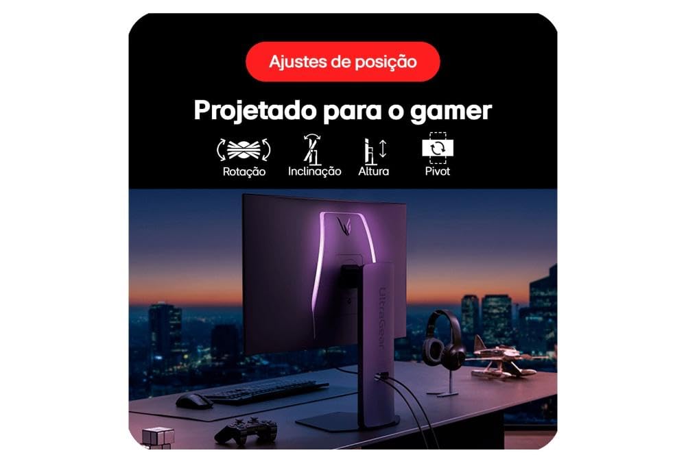 Monitor Gamer LG UltraGear™ OLED - Tela OLED 32