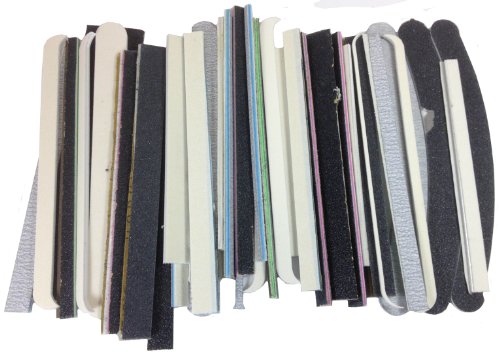 Craft Sanding Scraps, 5 Oz Bag, Mixed Grit, Various Shapes & Sizes