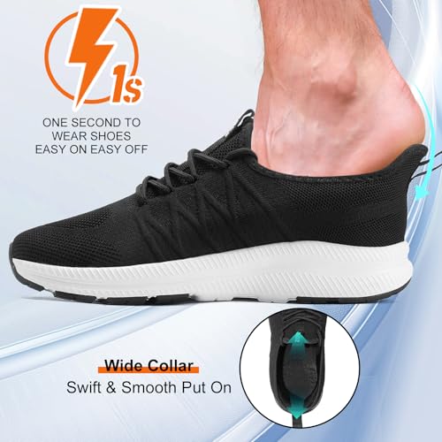 Image of ZOVE Wide Toe Box Shoes for Men Extra Wide Width Sneakers Non-Slip Ultra Light Wide Tennis Running Shoes Breathable Casual Walking Sneakers Diabetes Workout Gym Jogging Sports
