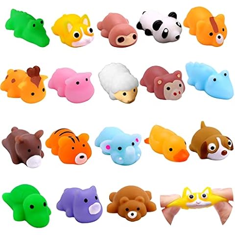 DIYDEC 18pcs Kawaii Jungle Animal Squishies Cover