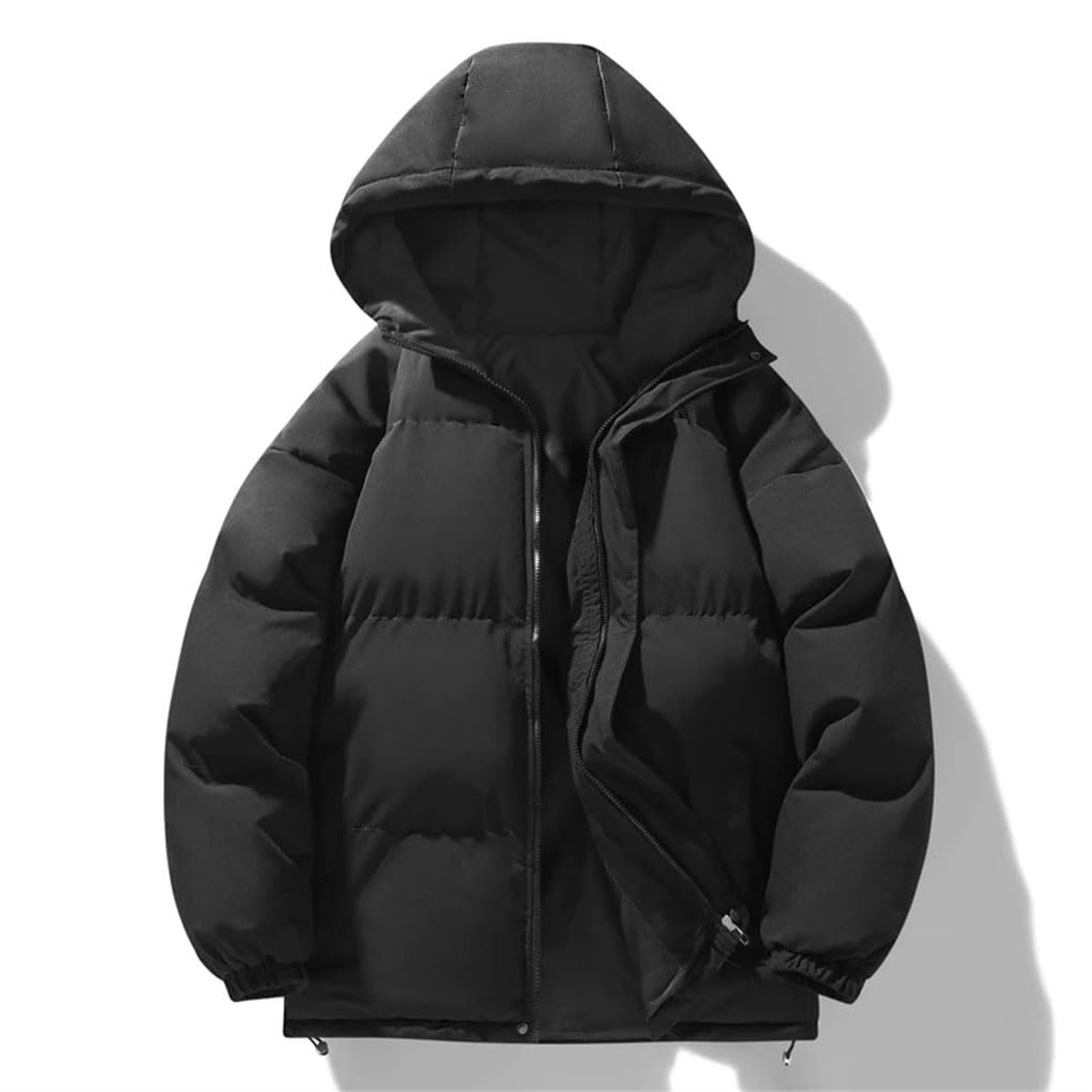 Sill-Like Cotton Top Uomo, Mens Chic Addensare Caldo Parka Trench Outerwear Uomo Taglia
