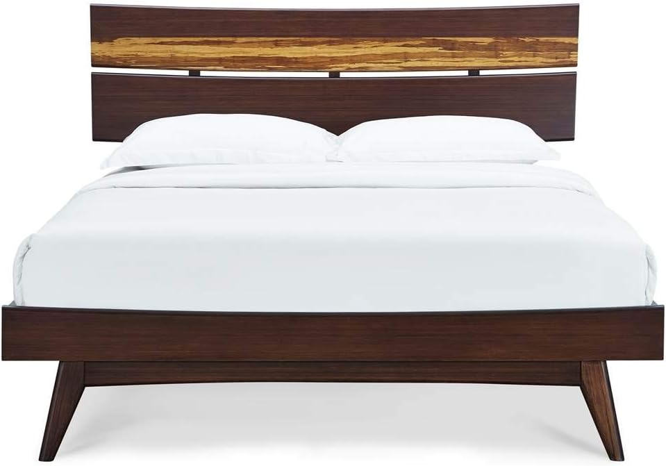 Greenington Classic Azara Bamboo Platform Bed King Sable