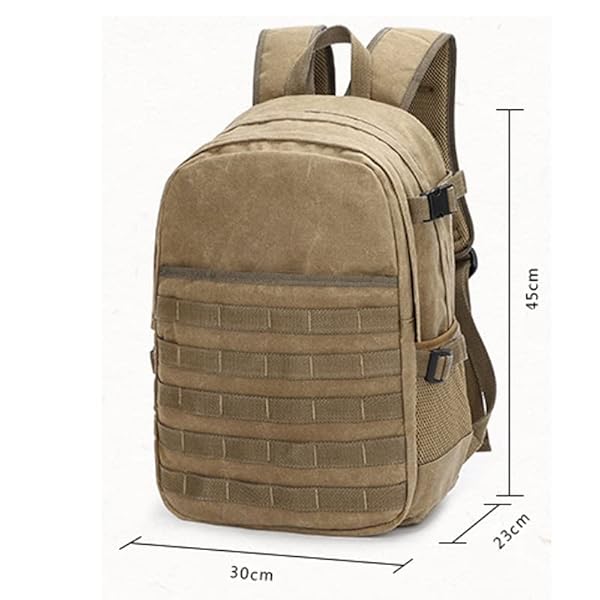 JHDFH Grote Capaciteit Outdoor Reiscamera Rugzak Canvas Waterdichte Cameratas DSLR Cameratas (Color : B, Size : One size)