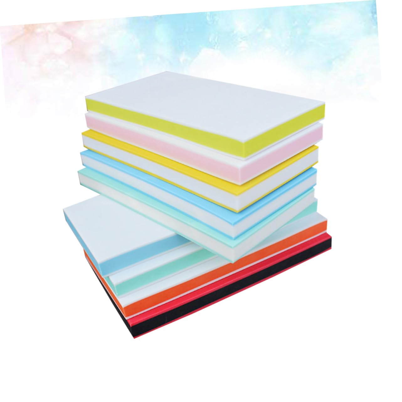 Lurrose 10pezzi Stampo Gomma Artigianale per Strumenti per Incisione su Mattonelle di Gomma per Scrapbooking e Progetti Creativi Colore Casual