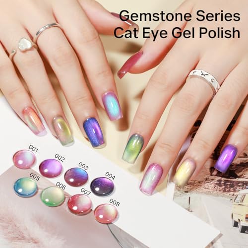 Set de Esmaltes de Gel Ojo de Gato con Imán MIZHSE miniatura 2