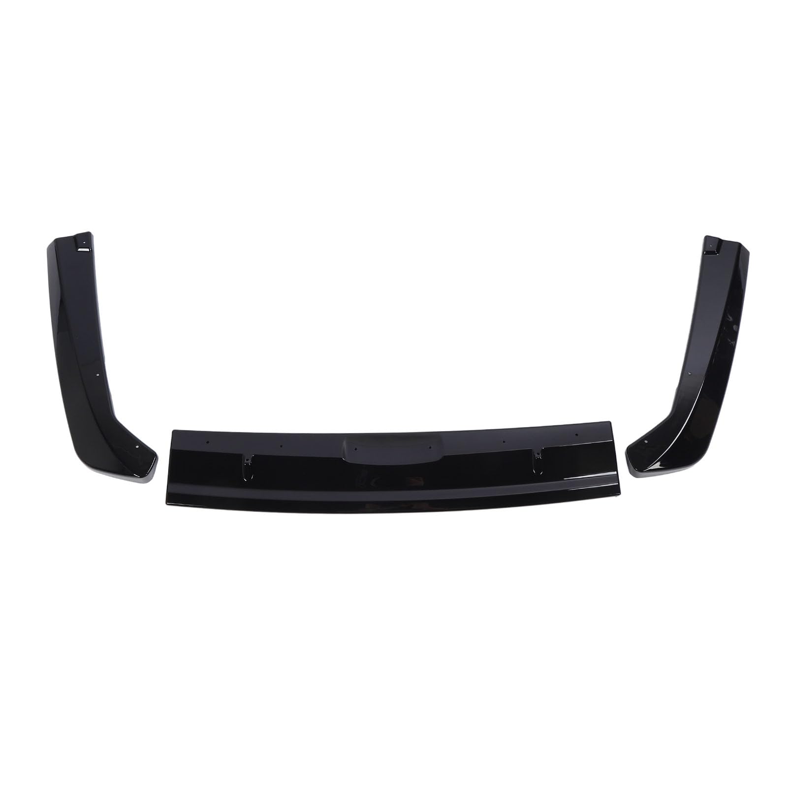 CHICIRIS Glossy Black 3 Pcs Rear Bumper Lip Splitter Kit for VB 2022