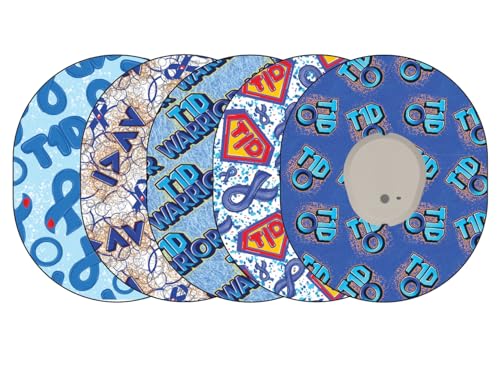 Glucomart Dexcom G7 Adhesive Patches No-Lift Woven Dexcom G7 Tape Tipe 1 Diabetes Dexcom Overpatch 5-Pack Waterproof Dexcom Patches Dexcom Tape Dexcom G7 Accessories Overlay Patch CGM Patch CGM Tape