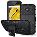 Moto E (2nd Gen) Case,Sophmy Hybrid Dual Layer Armor Protective Case Cover with kickstand for Motorola Moto E (2nd Generation / 2015 Release) (black)