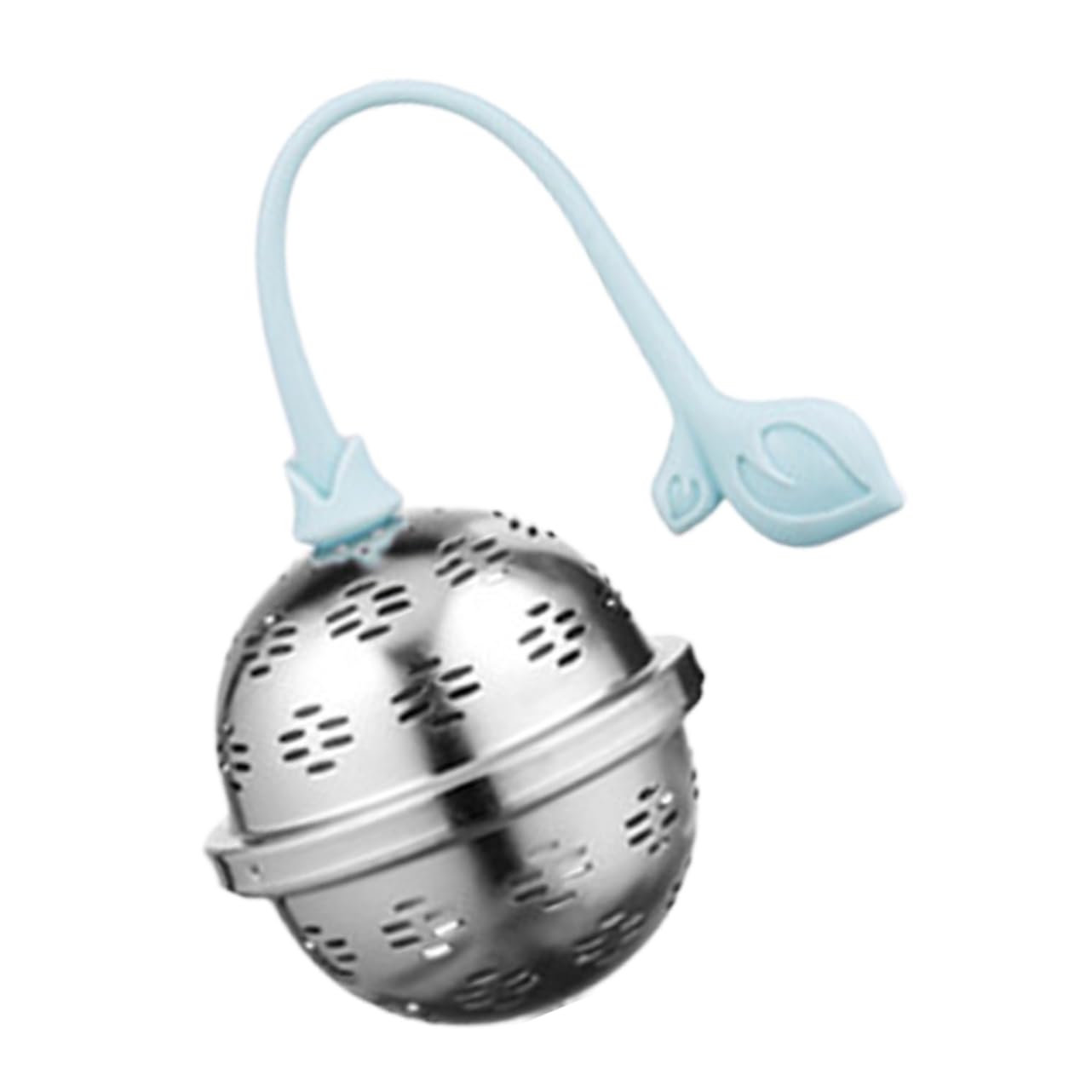 PRETYZOOM Stainless Steel Tea Infuser Ball with Handle Spice Filter for Cooking Reusable Tea Strainer for Loose Leaf Tea Seasoning Kitchen Accessories