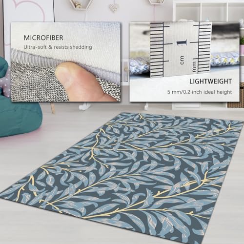 Tapis lavable antidérapant TPR à poil bas pour chambre - 6
