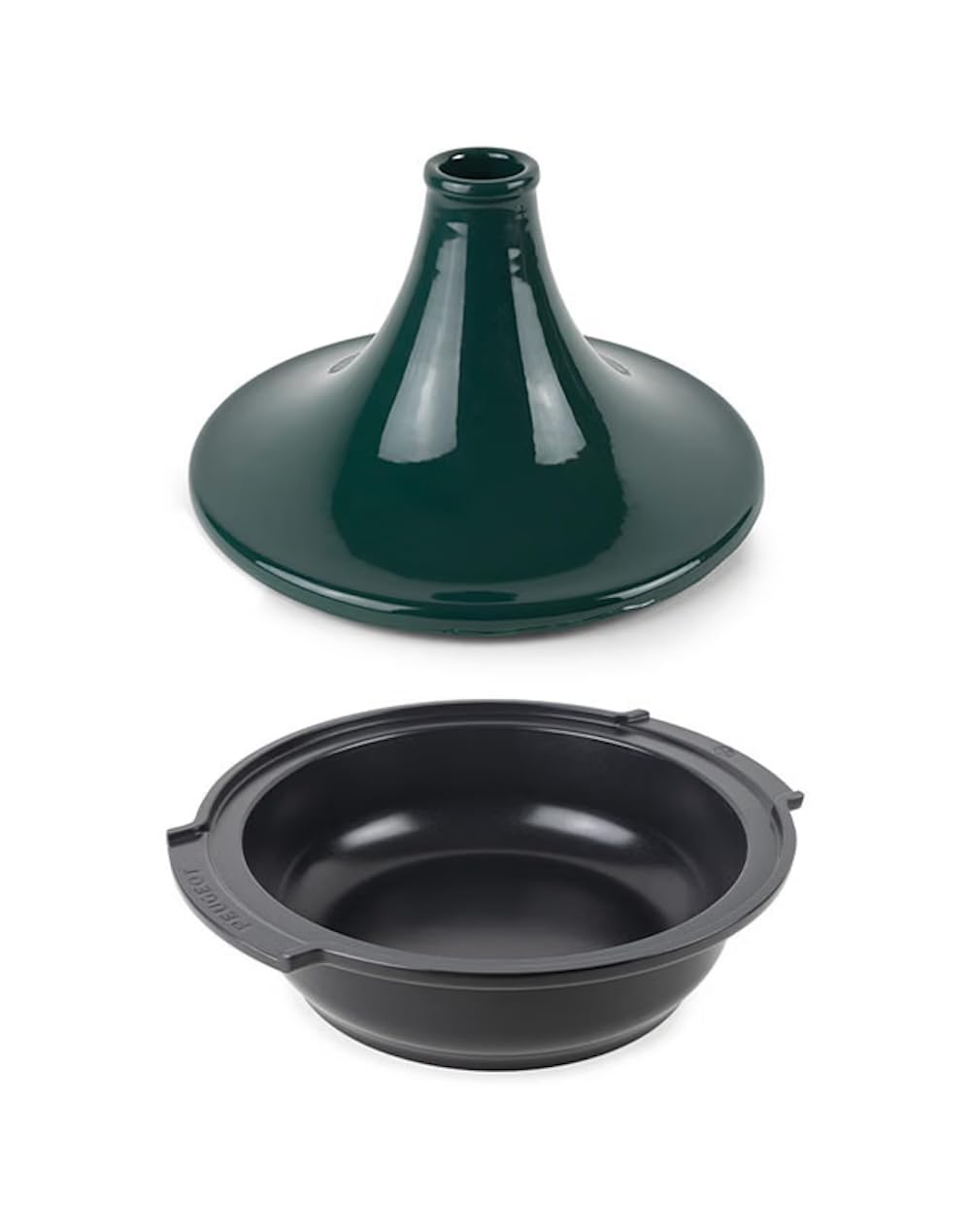 PEUGEOT - Plat Tajine Atlas 30 cm - Tous Feux - Pour 6 à 8 Personnes - En Aluminium Recyclé & Céramique - Anti-Adhésif Sans PFAS - Garanti 10 Ans - Fabrication Française - Coloris Vert Forêt
