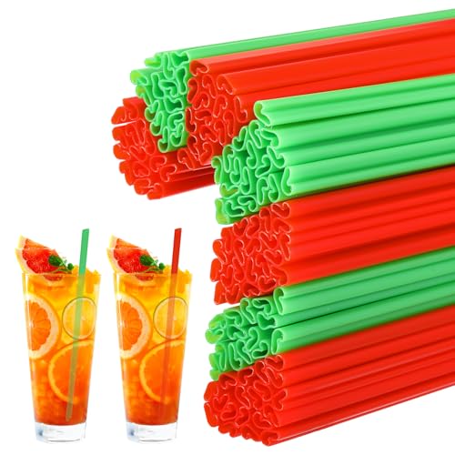 Pitillos plásticos decorativos para fiesta, 150 unidades