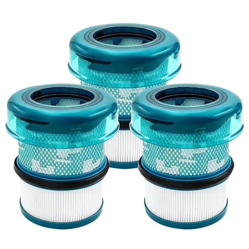Image of Replacement Filters Compatible with Dyson V16, 3-Pack Washable Reusable Filters for V16 Piston Animal Submarine DS60 Vacuum Cleaner, High Suction Performance, Pet Hair & Dust