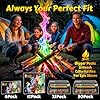 HGD (6 Pack) Magic Campfire Fire Color Changing Packets for Fire Pit, Indoor/Outdoor Fireplace, Bonfire - Rainbow Magical Flame, Camping Accessory, Compatible with Wood #5