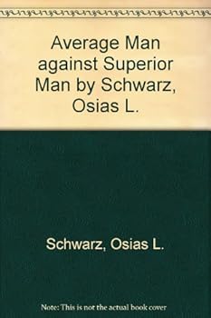 Hardcover Average man against superior man Book