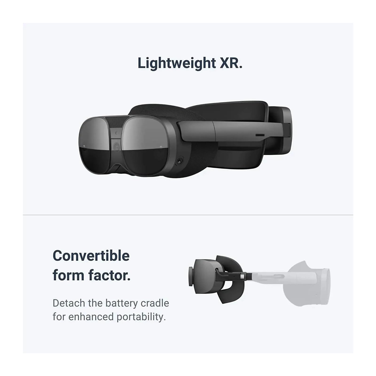 2025 Compatible con HTC Vive XR Elite Set VR Glasses, Gafas Todo en uno, Dispositivo Inteligente for Realidad Virtual, películas y Juegos con Mando.