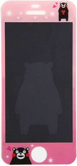 Amazon Co Jp 美貼リーフィルム くまモン Iphone 5 5s 5c用 スマホ 液晶保護フィルム ピンク 家電 カメラ
