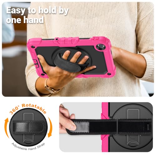 Funda para Xiaomi Redmi Pad SE 9.7 2026 antichoque rosa 4