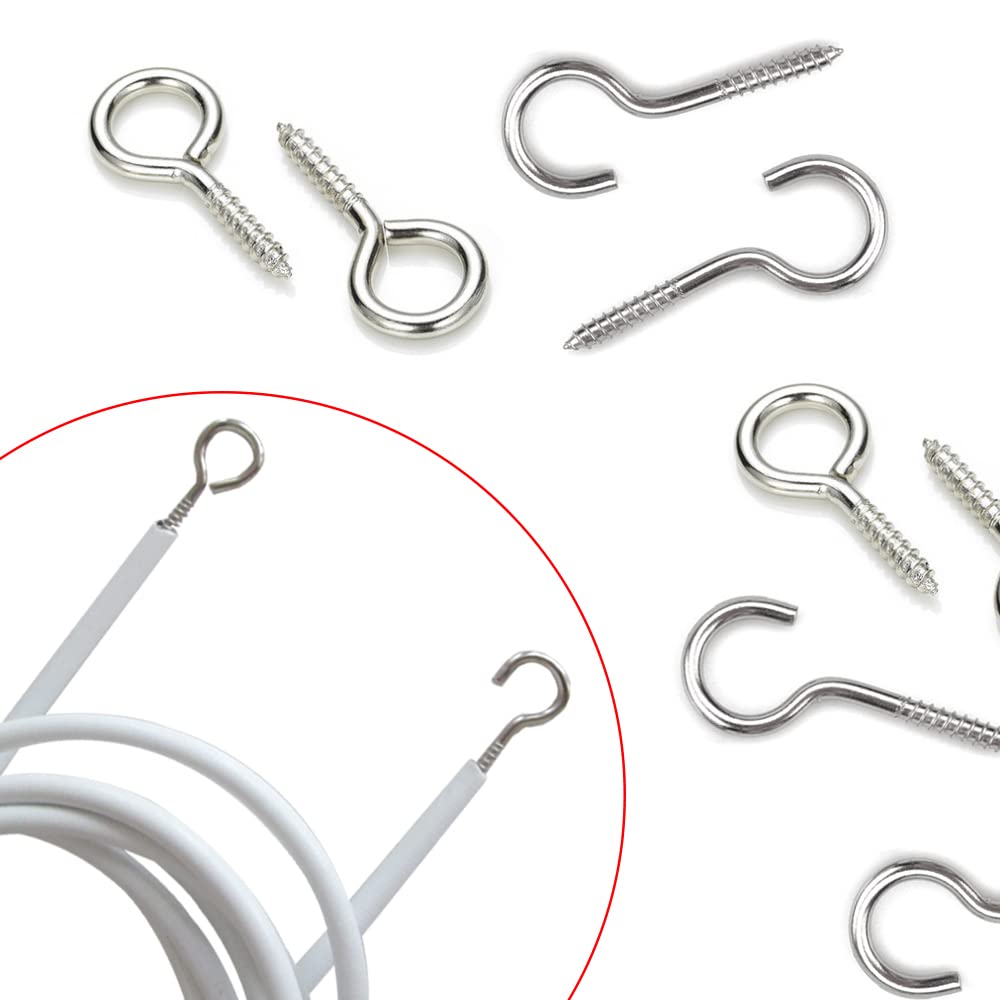 BEROZA 3 Pezzi Filo Per Appendere Foto Con 36 Magneti Cavo Per Appendere Foto Corda In Metallo A Sospensione Per Foto Da Parete Corda Acciaio Fotografica Magneti - Filo: 2M*1.5MM