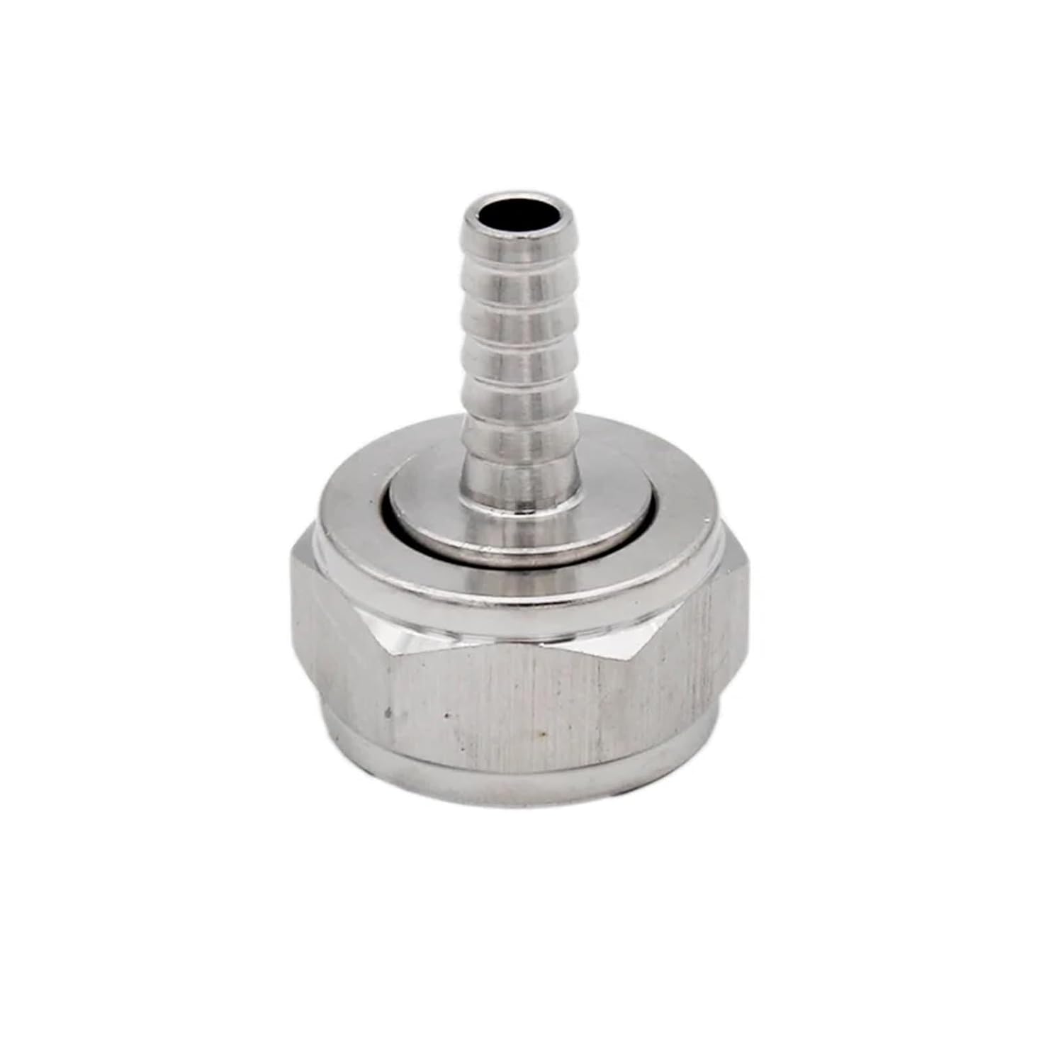 Beer Nut Tail Piece Gasket Kit for Kegerator Draft Beer Shank Stainless Steel 304(8mm Barb)