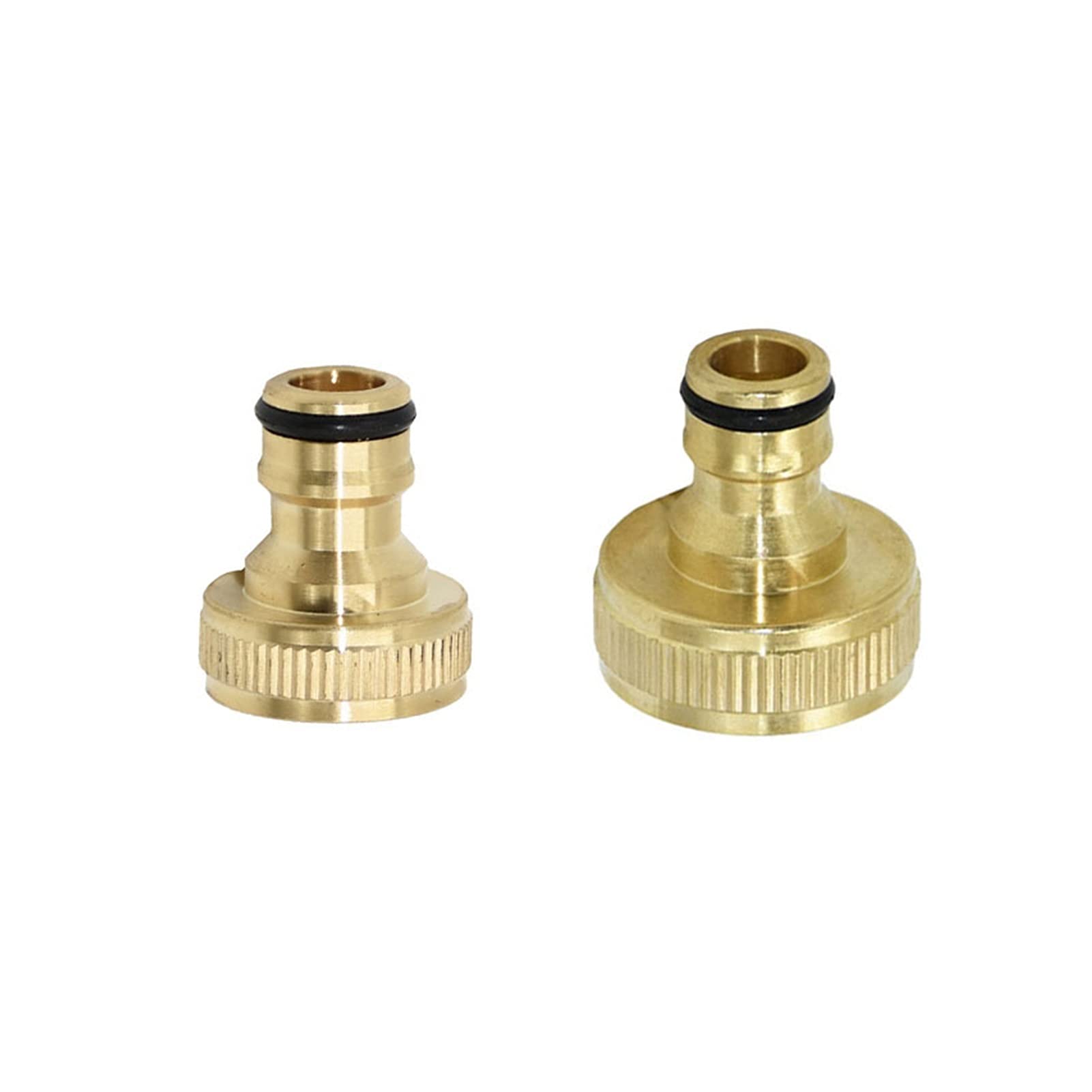 yaoqijie 3/4 "1" Conector rápido de latón de latón con conector de jardín female de riego Garden Garden Fitting 20pcs lasting (Color : 1 inch)