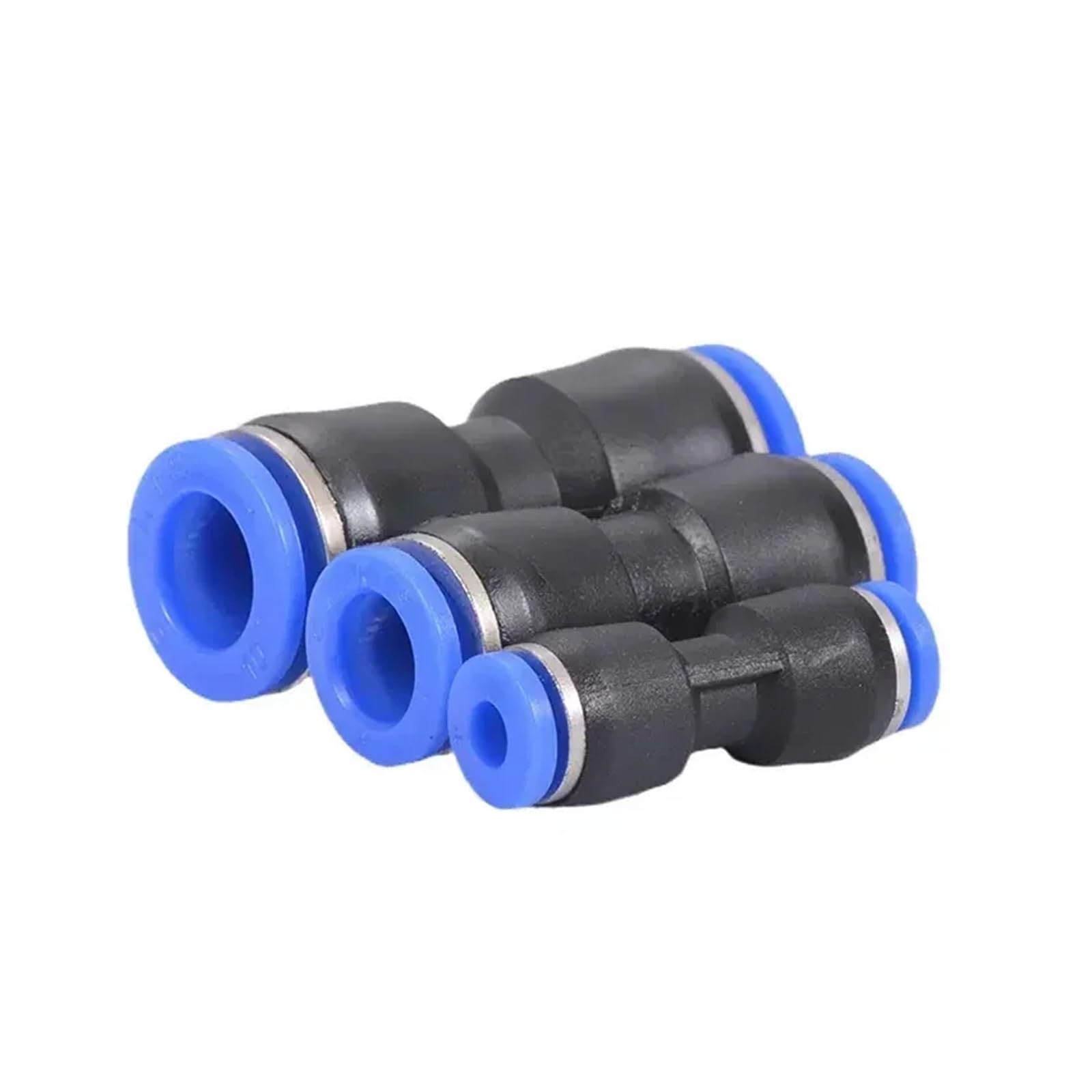 Conectores Neumáticos De Plástico, Manguera De Aire Y Agua De PU, Conector Rápido De Gas Recto A Presión(PU-14,200Pcs)