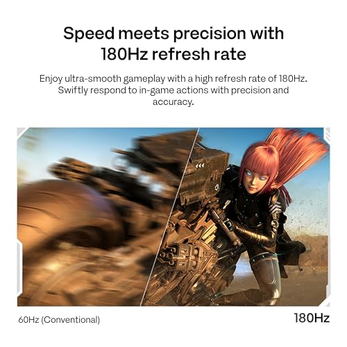 Image of Pixio PX278 Wave Yellow 27 inch 180Hz 1440p Fast IPS Panel 1ms GTG AMD FreeSync Gaming Monitor with Yellow HDMI 2.1 Cable Certified Ultra High Speed 6FT 8K 60Hz 4K 120Hz Nylon Braided