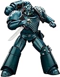 Warhammer30K Alpha Legion Headhunter Kill Team Space Marine Action Figure 1:18 Scale 4 3/4 Inches Height