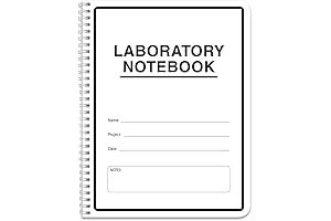 BookFactory Carbonless Lab Notebook —Scientific Grid Format— 50 Sets
