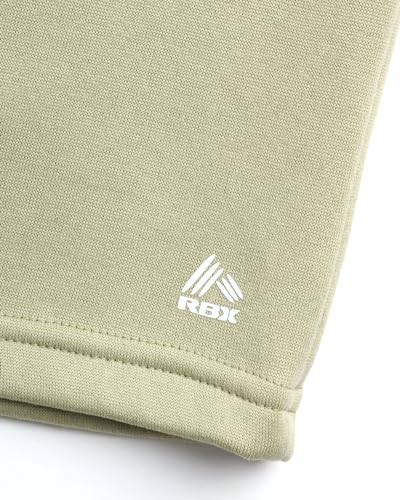 Image of RBX Boys Shorts Set - 2 Piece Breathable Cotton Blend Fleece Boys Hoodies and Gym Shorts Youth Kids Workout Sweat Set