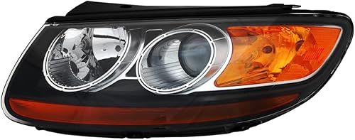 Nuevo faro delantero izquierdo compatible con Hyundai Santa Sport FE GL GLS SE 2007 por números de pieza 921010W050 HY2502139