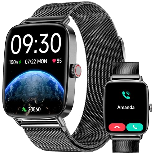 Smartwatch Uomo Donna, 1.85' Orologio Smartwatch...