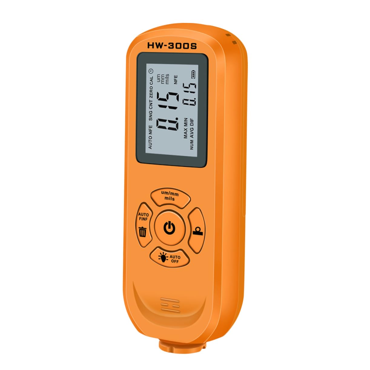 OUNONA Fine Crafted Auto Thickness Gauge Digital Coating Thickness Tester Easy to Use