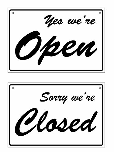 Amazon.co.jp: 【オープンクローズ両面パネル看板・サイズ：幅約45×高