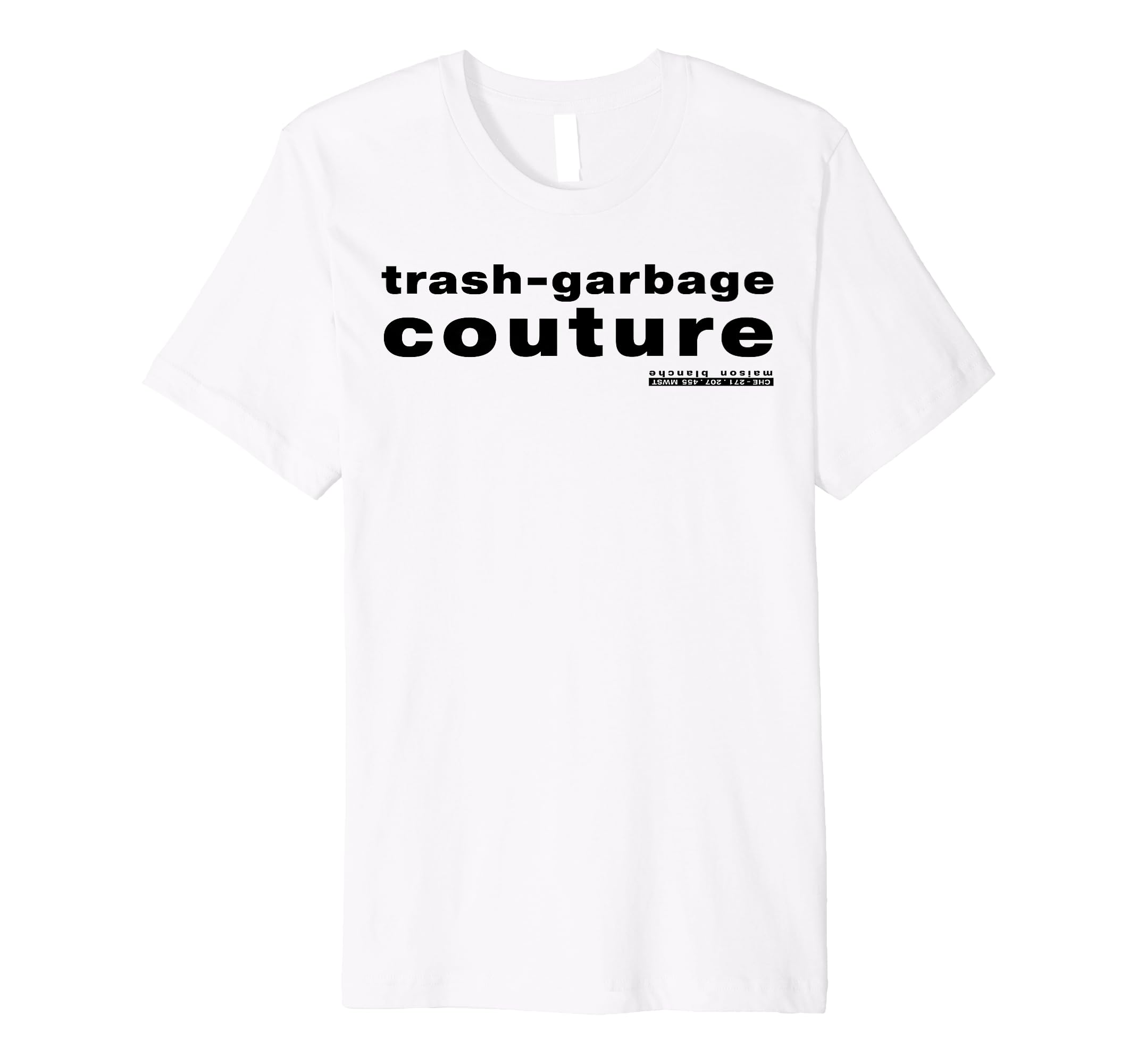 Sponsored Ad - Trash-Garbage Couture - Maison Blanche - Yannik Zamboni Premium T-Shirt