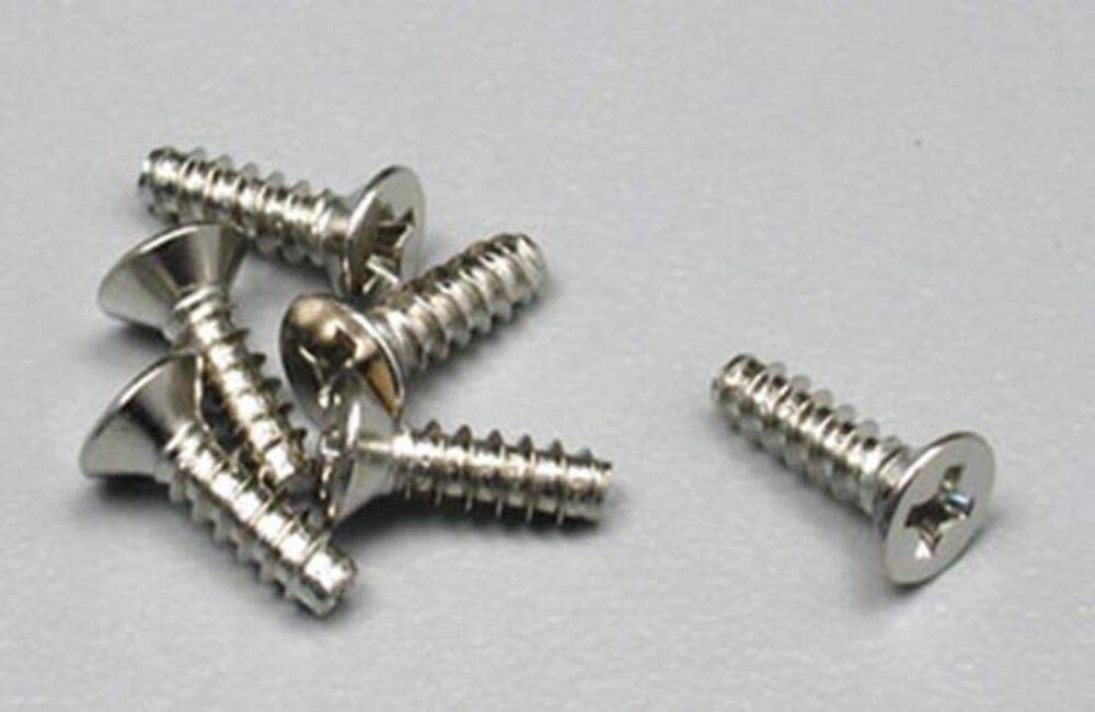 Traxxas Senkkopf Maschinenschrauben – 3 X 15 Mm, 6 Stück, Original-Ersatzteil Für RC-Modelle