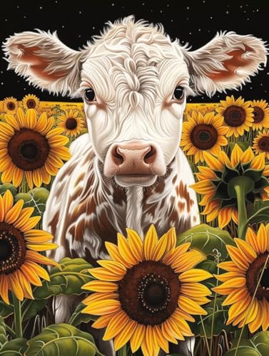Kit Peinture Diamant DIY Grand Format 100x130cm contre l'Anxiété et le Stress