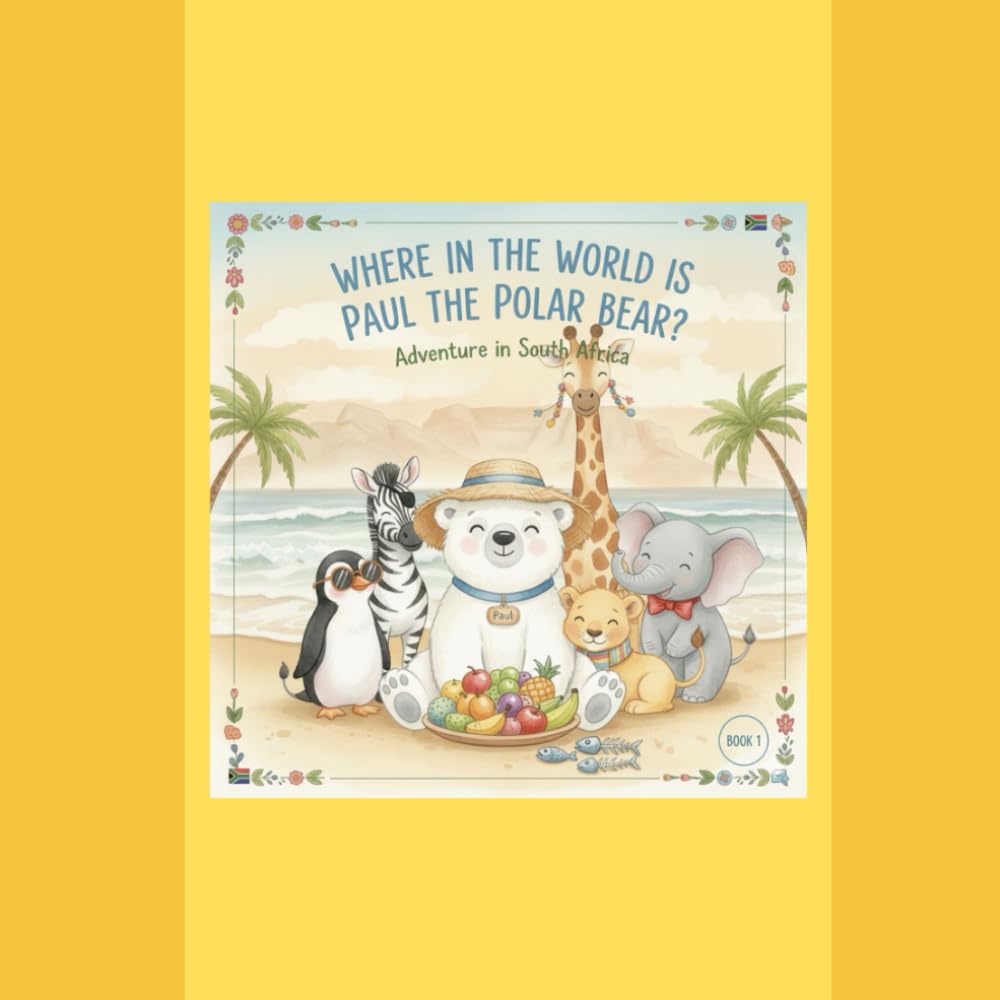Where in The World is Paul the Polar Bear: Adventure in South Africa
