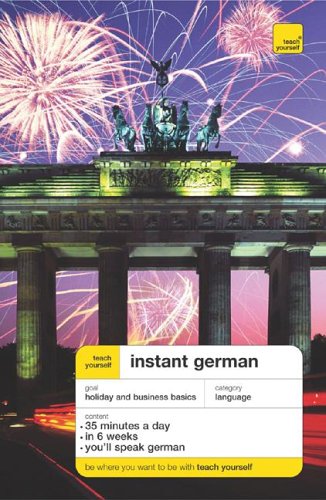 Buy Teach Yourself Instant German (Teach Yourself Instant Languages) — BookShops.in