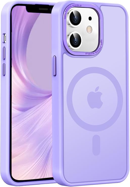 Amazon.com: LeYi for iPhone-11 Phone Case Purple Compatible with
