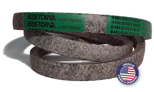 Image of BESTORQ A114LG Lawn & Garden Belt, 116 inch Length x 0.5 inch Width x 0.32 inch Height, Pack of 4